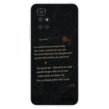 Picasee silikónový prehľadný obal pre Xiaomi Redmi 10 - POET