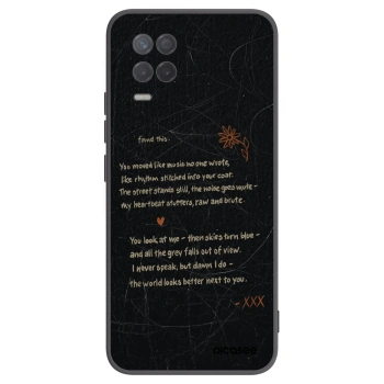Picasee silikónový čierny obal pre Realme 8 5G - POET