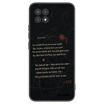 Picasee silikónový čierny obal pre Realme 8i - POET