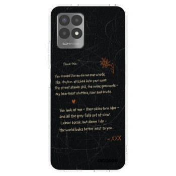 Picasee silikónový prehľadný obal pre Realme 8i - POET