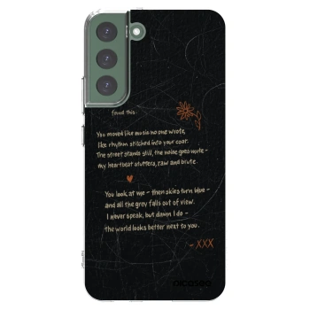 Picasee silikónový prehľadný obal pre Samsung Galaxy S22+ 5G - POET