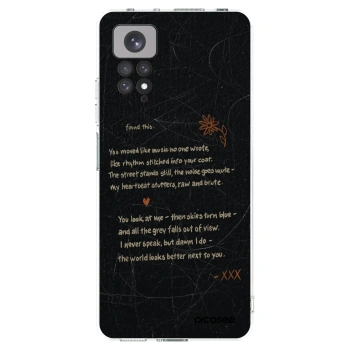 Picasee silikónový prehľadný obal pre Xiaomi Redmi Note 11 - POET