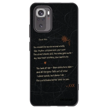 Picasee silikónový čierny obal pre Xiaomi Redmi Note 11S 4G - POET