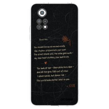 Picasee silikónový prehľadný obal pre Xiaomi Poco X4 Pro 5G - POET