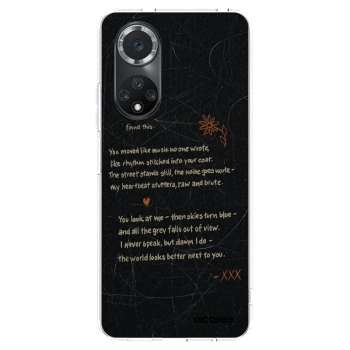 Picasee silikónový prehľadný obal pre Huawei Nova 9 SE - POET