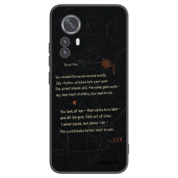 Picasee silikónový čierny obal pre Xiaomi 12 Pro - POET