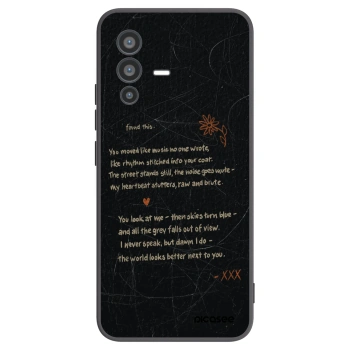 Picasee silikónový čierny obal pre Vivo V23 5G - POET