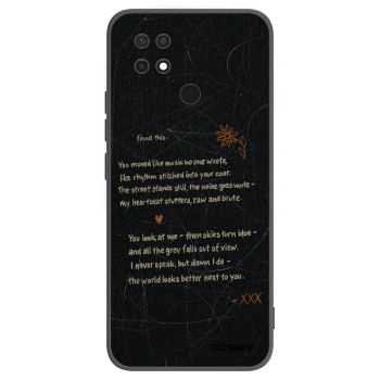 Picasee silikónový čierny obal pre Xiaomi Redmi 10C - POET