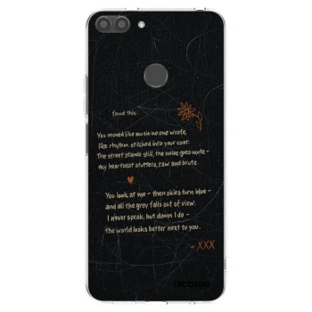 Picasee silikónový prehľadný obal pre Huawei P Smart - POET