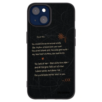 Picasee silikónový čierny obal pre Apple iPhone 14 - POET