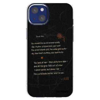 Picasee silikónový prehľadný obal pre Apple iPhone 14 Plus - POET