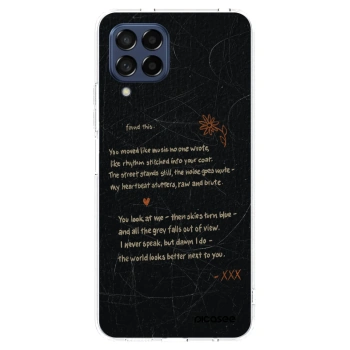 Picasee silikónový prehľadný obal pre Samsung Galaxy M53 5G - POET