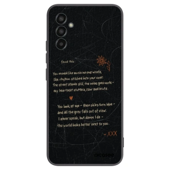 Picasee silikónový čierny obal pre Samsung Galaxy M13 M135F - POET