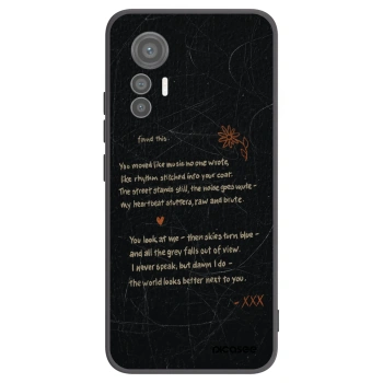Picasee silikónový čierny obal pre Xiaomi 12 Lite - POET