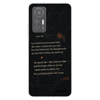 Picasee silikónový prehľadný obal pre Xiaomi 12 Lite - POET