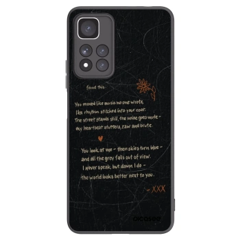 Picasee silikónový čierny obal pre Xiaomi Redmi Note 11 Pro+ 5G - POET