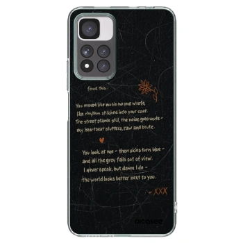 Picasee silikónový prehľadný obal pre Xiaomi Redmi Note 11 Pro+ 5G - POET