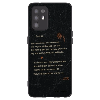 Picasee silikónový čierny obal pre OPPO A94 5G - POET