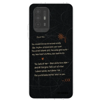 Picasee silikónový prehľadný obal pre OPPO A94 5G - POET