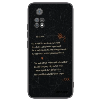 Picasee silikónový čierny obal pre Xiaomi Poco M4 Pro - POET