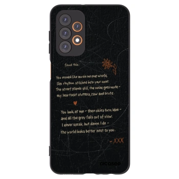 Picasee silikónový čierny obal pre Samsung Galaxy A23 A235F 4G - POET