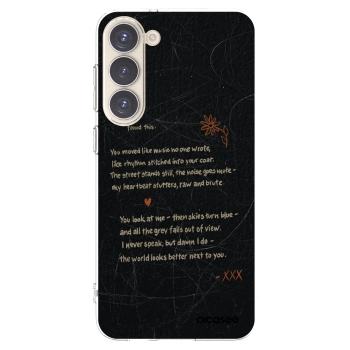 Picasee silikónový prehľadný obal pre Samsung Galaxy S23+ 5G - POET