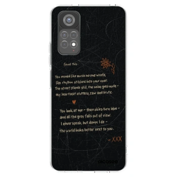 Picasee silikónový prehľadný obal pre Xiaomi Redmi Note 11S 5G - POET