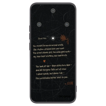 Picasee silikónový čierny obal pre Honor Magic5 Lite 5G - POET