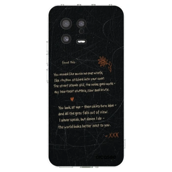 Picasee silikónový prehľadný obal pre Xiaomi 13 - POET