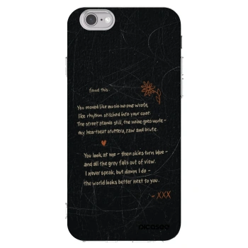 Picasee silikónový prehľadný obal pre Apple iPhone 6/6S - POET