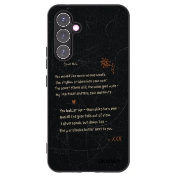 Picasee silikónový čierny obal pre Samsung Galaxy A54 5G A546B - POET