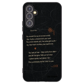 Picasee silikónový čierny obal pre Samsung Galaxy A34 5G A346B - POET