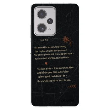 Picasee silikónový prehľadný obal pre Xiaomi Redmi Note 12 Pro+ 5G - POET