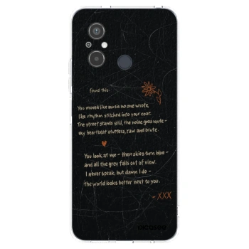 Picasee silikónový prehľadný obal pre Xiaomi Redmi 12C - POET