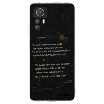 Picasee silikónový prehľadný obal pre Xiaomi Redmi Note 12S - POET