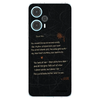 Picasee silikónový prehľadný obal pre Xiaomi Poco F5 - POET