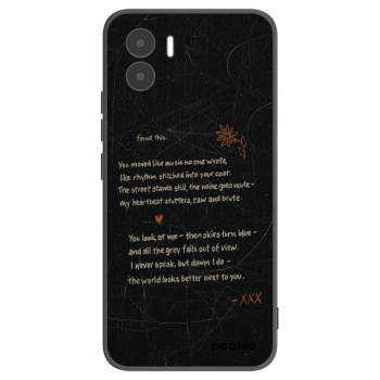 Picasee silikónový čierny obal pre Xiaomi Redmi A2 - POET