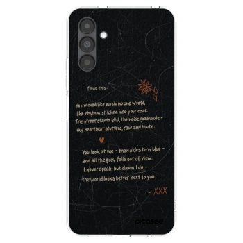 Picasee silikónový prehľadný obal pre Samsung Galaxy A04s A047F - POET