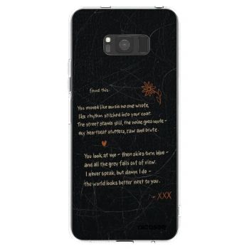 Picasee silikónový prehľadný obal pre Samsung Galaxy S8 G950F - POET