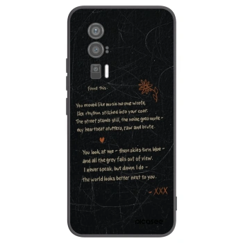 Picasee silikónový čierny obal pre Xiaomi Poco F5 Pro 5G - POET