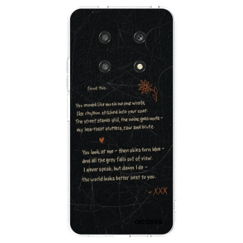 Picasee silikónový prehľadný obal pre Honor Magic4 Lite 5G - POET