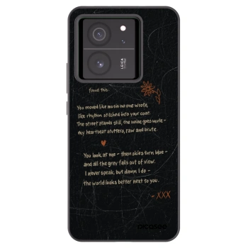 Picasee silikónový čierny obal pre Xiaomi 13T Pro - POET