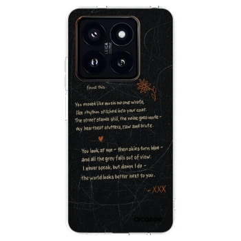 Picasee silikónový prehľadný obal pre Xiaomi 14 Pro - POET