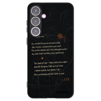 Picasee silikónový čierny obal pre Samsung Galaxy S24+ S926B 5G - POET