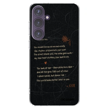Picasee silikónový prehľadný obal pre Samsung Galaxy S24+ S926B 5G - POET