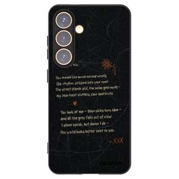 Picasee silikónový čierny obal pre Samsung Galaxy S24 S921B 5G - POET