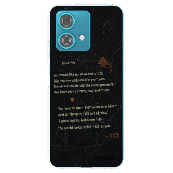 Picasee silikónový prehľadný obal pre Motorola Edge 40 Neo - POET