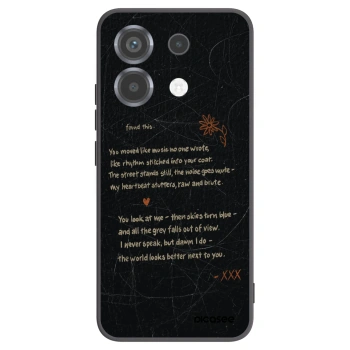 Picasee silikónový čierny obal pre Xiaomi Poco X6 - POET