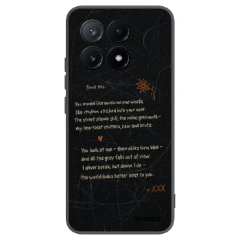 Picasee silikónový čierny obal pre Xiaomi Poco X6 Pro - POET