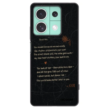 Picasee silikónový čierny obal pre Xiaomi Redmi Note 13 5G - POET